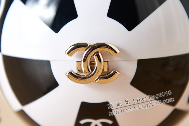 Chanel專櫃新款2023足球包球形硬式晚宴包 AS3716 香奈兒球形晚宴包 djc5299